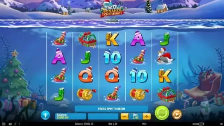 Boat Bonanza Christmas slot screenshot 1