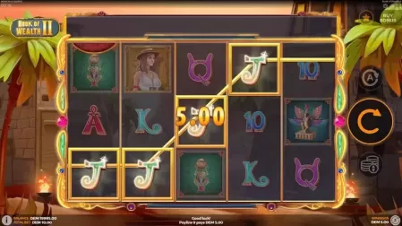 Book of Wealth II slot screenshot 2