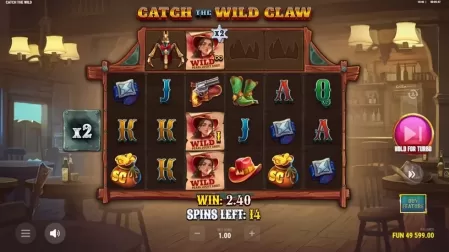 Catch The Wild slot screenshot 3