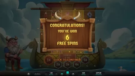 Cod of Thunder Dream Drop slot screenshot 3