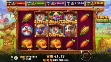 Country Farming slot screenshot 3