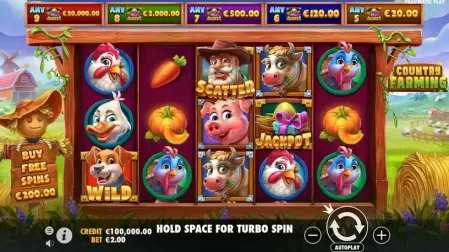 Country Farming slot screenshot 1