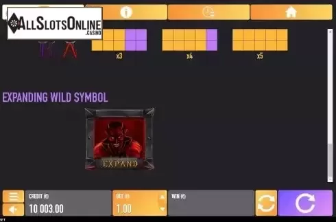 Expand Symbol screen