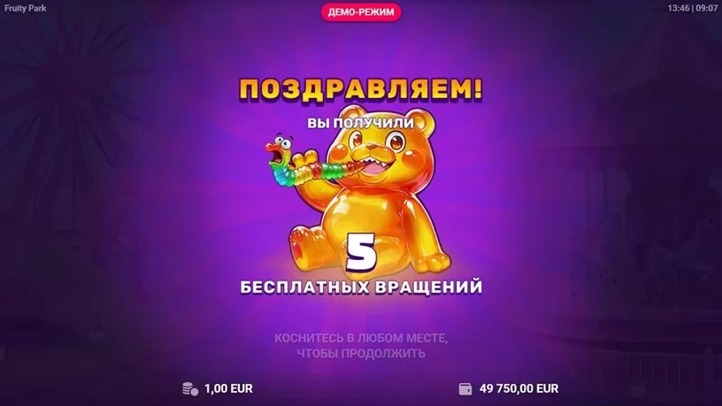 Fruity Park slot screenshot 3