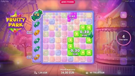 Fruity Park slot screenshot 4