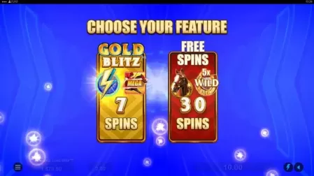 Galloping Gold Blitz slot screenshot 4