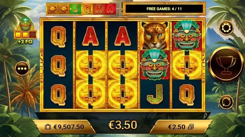 Jaguar Treasures slot screenshot 6