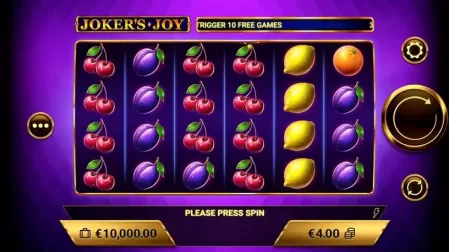 Joker's Joy slot screenshot 1