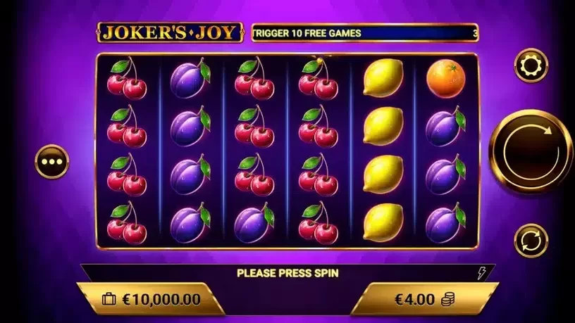 Joker's Joy slot screenshot 1