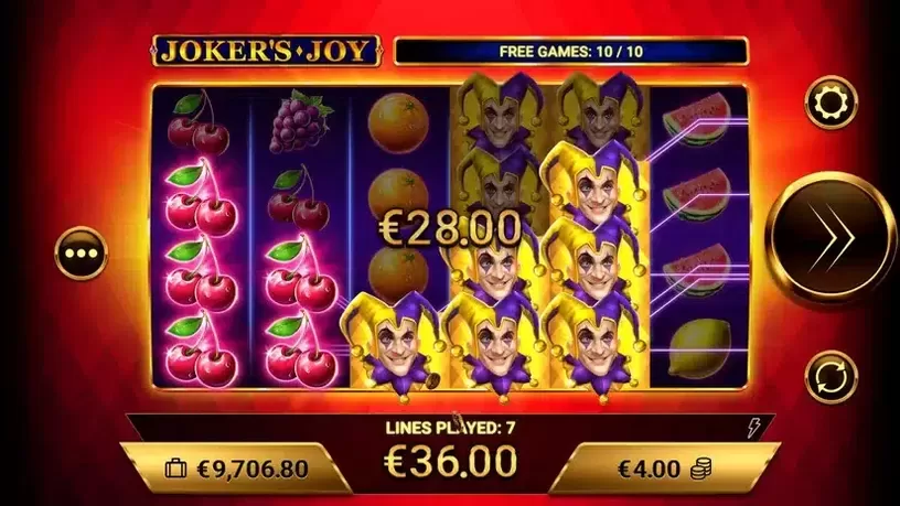 Joker's Joy slot screenshot 7