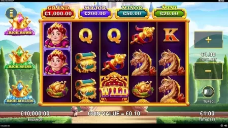 King Richwin slot screenshot 1