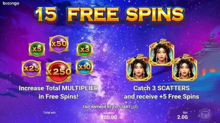 Lady Fortune slot screenshot 3