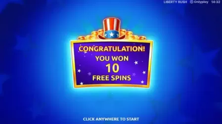 Liberty Rush slot screenshot 3