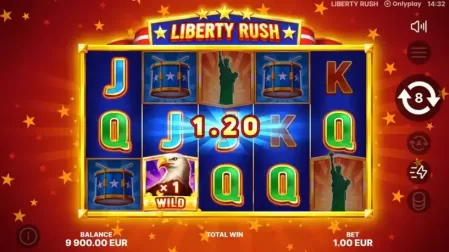 Liberty Rush slot screenshot 4