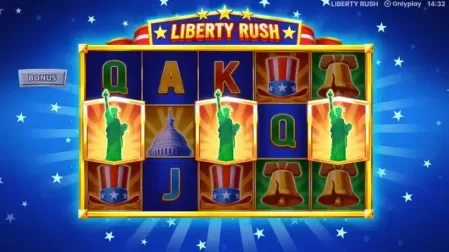 Liberty Rush slot screenshot 2