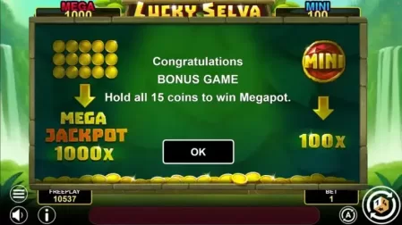 Lucky Selva Hold And Win slot screenshot 5