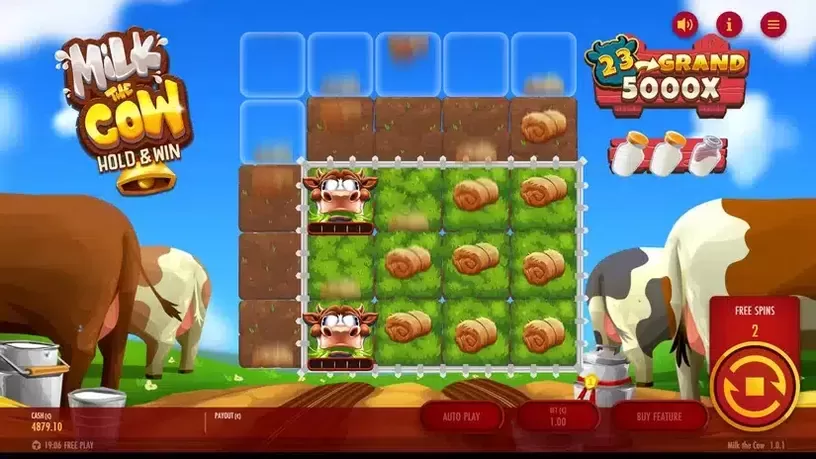 Milk The Cow slot screenshot 4