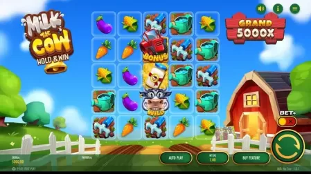 Milk The Cow slot screenshot 1