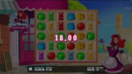 Miss Candy’s Sweet Escape slot screenshot 4