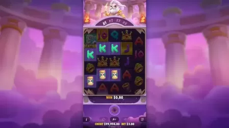 Olympus Wins slot screenshot 2