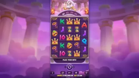 Olympus Wins slot screenshot 1