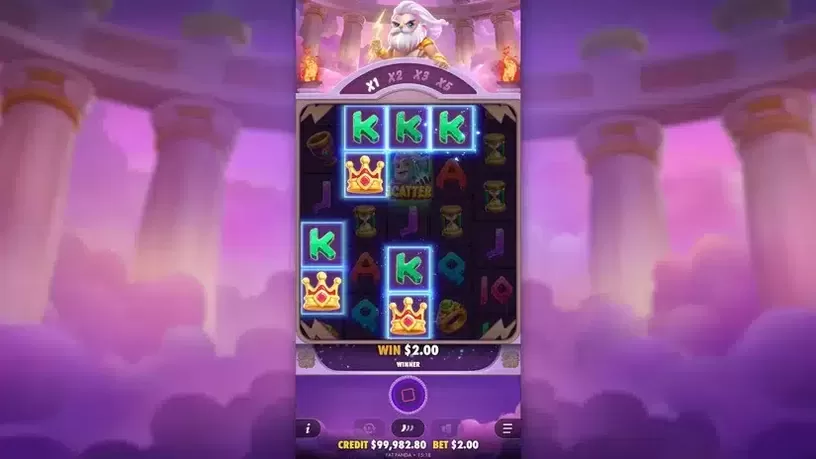 Olympus Wins slot screenshot 3