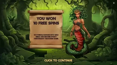 Perseus VS Medusa slot screenshot 3