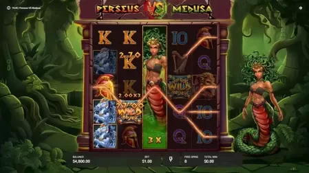 Perseus VS Medusa slot screenshot 5