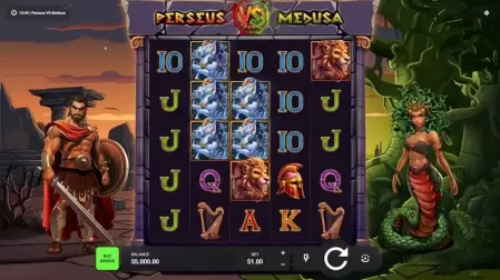 Perseus VS Medusa slot screenshot 1