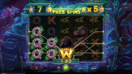 Rainforest Gold slot screenshot 4
