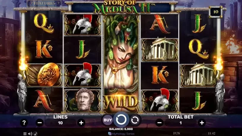 Story of Medusa II slot screenshot 