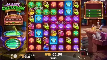 The Magic Cauldron – Enchanted Brew slot screenshot 2
