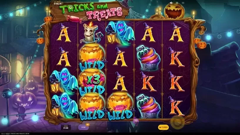 Tricks And Treats slot screenshot 4