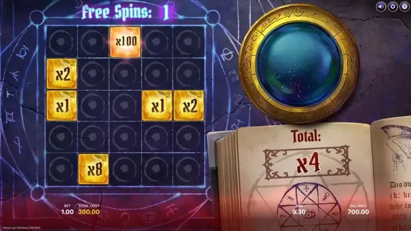 What’s Up Witches slot screenshot 