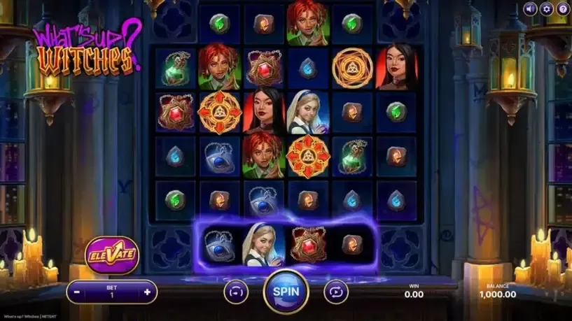 What’s Up Witches slot screenshot 