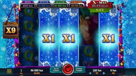 X-Mas Buffalo slot screenshot 10