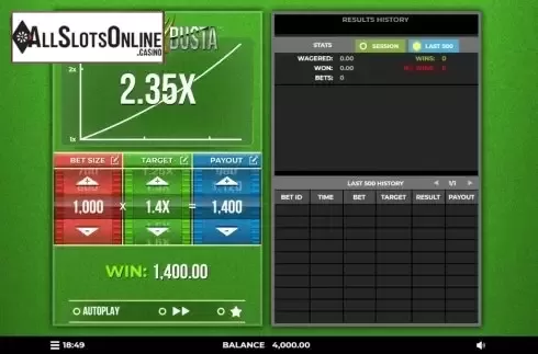 Win Screen. 1000x Busta from 4ThePlayer