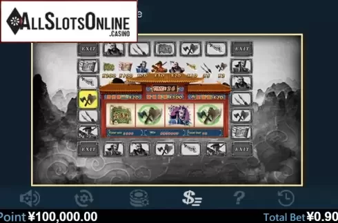 Paytable 4. 108 Heroes (Virtual Tech) from Virtual Tech