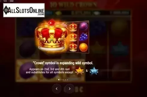Expanding wild screen