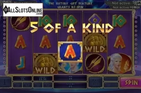 Screen 3. Age of the Gods - Fate Sister from Playtech