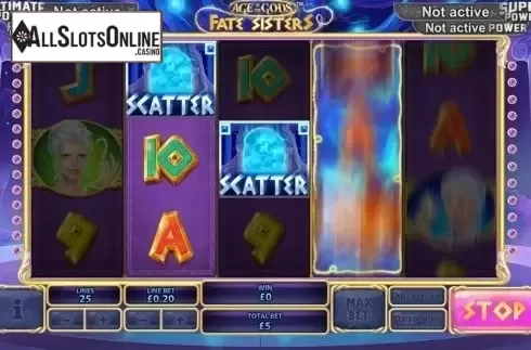 Screen 5. Age of the Gods - Fate Sister from Playtech