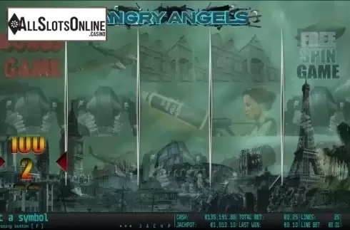 Free spins. Angry Angels HD from World Match