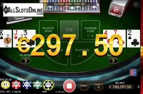 Game workflow 2. Baccarat (KA Gaming) from KA Gaming