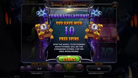 Book of Horror slot screenshot 4