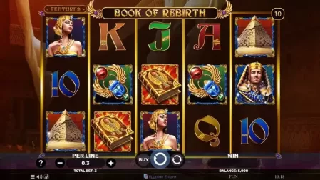 Book Of Rebirth slot screenshot 1