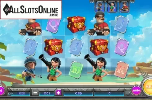 Reel screen. Boom Beach from Aiwin Games