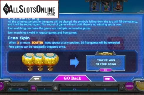 Paytable 1. Boom Beach from Aiwin Games