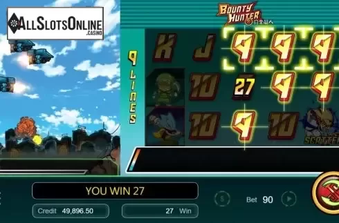 Win Screen 3. Bounty Hunter (Manna Play) from Manna Play