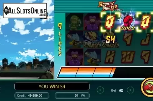 Win Screen. Bounty Hunter (Manna Play) from Manna Play