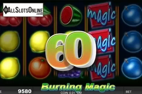 Win screen. Burning Magic from Noble Gaming